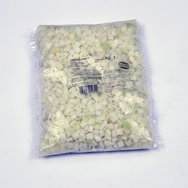 Cipolle a Cubetti